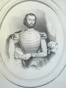 1844 Sheet Music FERRIS QUICK STEP Lieut Thomas T Ferris Litho New York Fusilier - Picture 1 of 2