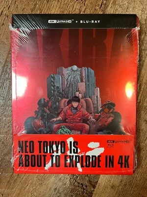 Akira w. Steelbook (4K UHD + Blu-ray, 1988, Region Free) *BRAND NEW/SEALED* - Image 1 of 4