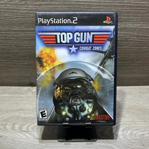 Top Gun (Sony PlayStation 2, 2007) Complete w/ Manual CIB Video Game PS2 - Picture 1 of 4