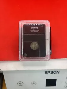 Very Rare 1871 3cn Three Cent Nickel Coin Very Good Condition -BA17-00465-007 . - Picture 1 of 5