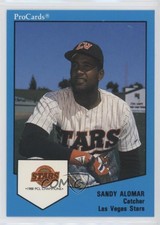 1989 ProCards Minor League Team Sets Sandy Alomar Jr #7 Rookie RC