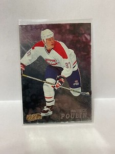 1998-99 Be A Player Press Release #69 Patrick Poulin (RARE - Media Only)