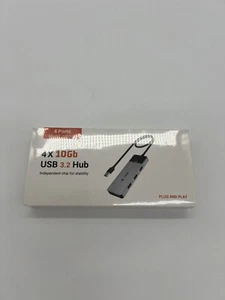 4 X 10GB USB 3.2 Hub 4 Ports HB045 Plug & Play - Picture 1 of 2