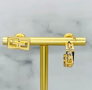 Auth GIVENCHY Asymmetric Earrings - Pre owned / LH4788 - Picture 1 of 7