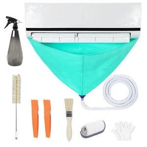 Mini Split Air Conditioner Cleaning Bag AC Unit Dust Washing Clean Cover Kit - Picture 1 of 9