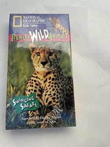 Really Wild Animals - Swinging Safari VHS 1994 National Geographic Kid's Video - Picture 1 of 2