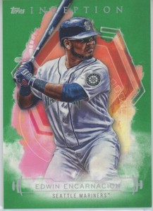 2019 Topps Inception Green #47 Edwin Encarnacion Mariners
