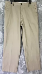 Dockers Men's Easy Khaki D3 Flat Front 34 x 32 Permanent Crease - Picture 1 of 9