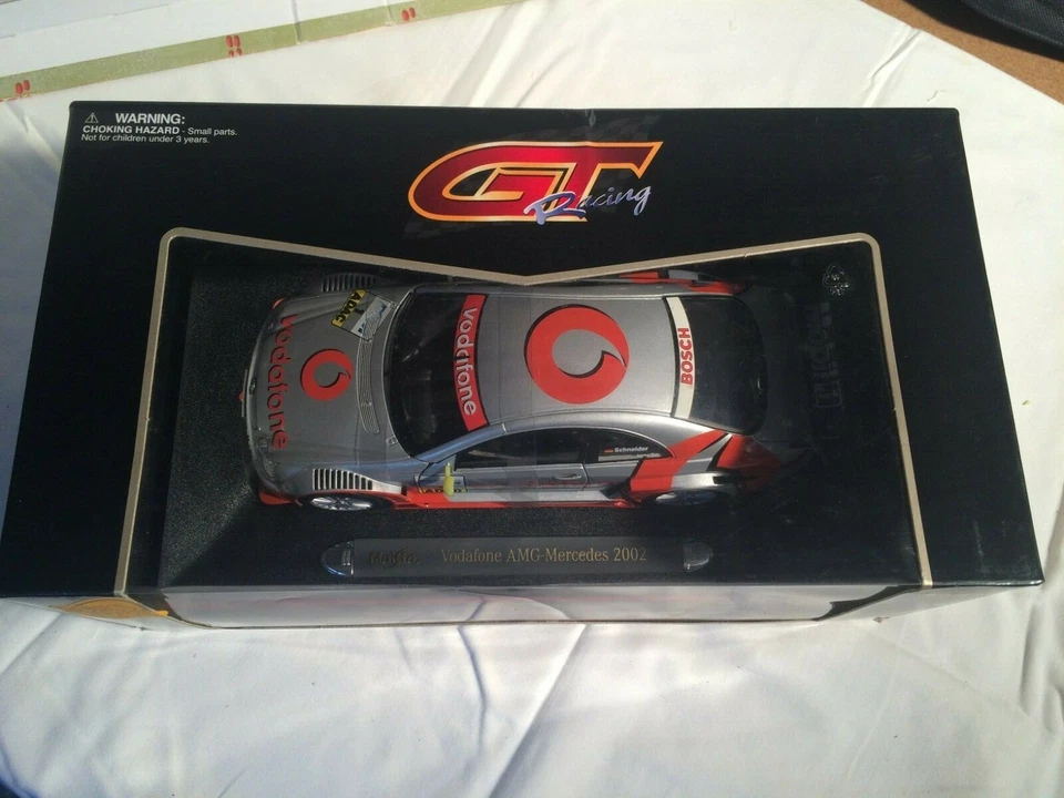 Mercedes Benz CLK DTM 2002 Schneider Maisto GT Racing 38649/0 1/18 scale  - Imagen 1 de 4
