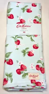 CATH KIDSTON ASCIUGAMANI CUCINA (3) BLU FRAGOLE ROSSO 100% COTONE NUOVI CON ETICHETTE - Foto 1 di 2