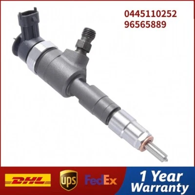 Инжектор дизельного топлива 0445110252 0 96565889 для Ford Citroen Peugeot 1.4 1.6 Tdci - Изображение 1 из 4
