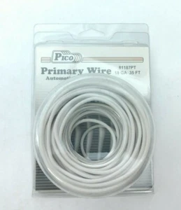 PICO WIRING 81187PT Electrical Wire 18-Gauge 35 ft. Long White - Picture 1 of 1