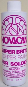 Novacan Super Brite Copper Patina for Solder - 8 oz.  - Picture 1 of 1