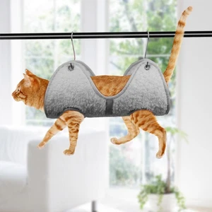 Portable Pet Grooming Hanging Hammock Harness Breathable Dog Cat Grooming Helper - Foto 1 di 16