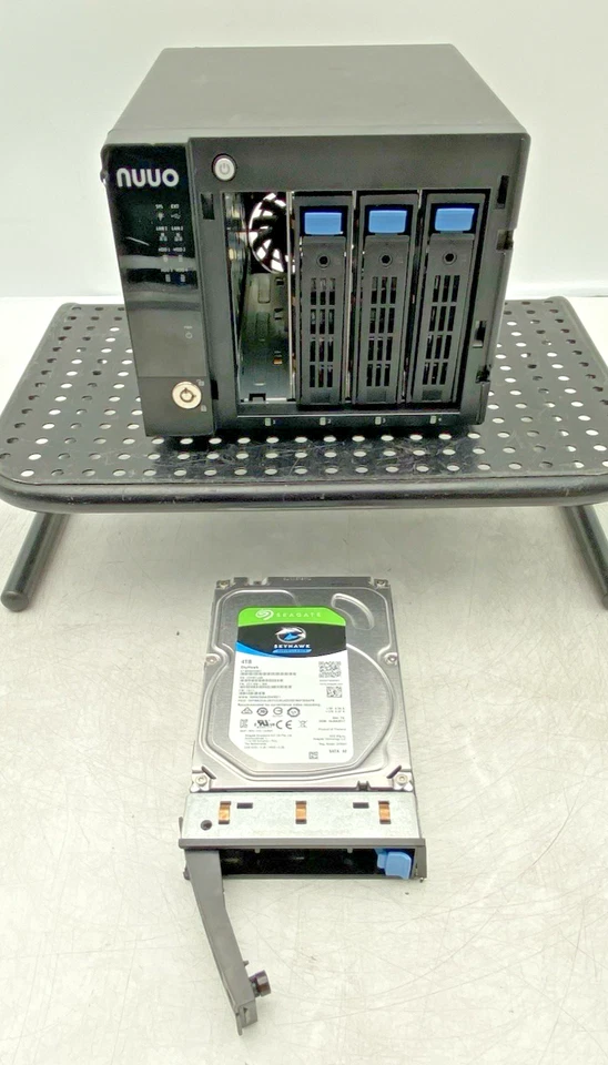 NUUO NVRmini2 NE-2040 NVR 4-Channel, 4 TB Seagate Hard Drives TESTED - Image 1 of 4