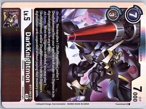 DarkKnightmon BT7-063 SR Next Adventure - Digimon Card Game - NM - Picture 1 of 2