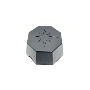 Polaris Hub Cover, Matte Black, Genuine OEM Part 5451374-458, Qty 1 - Picture 1 of 7