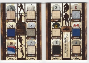 2025 Leaf History Book Ruth Mantle Aaron Mays Cobb Williams Ott Clemente Gehrig - Picture 1 of 3