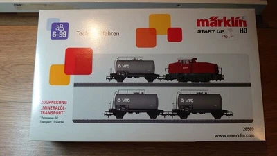 Märklin H0 Start Up 26569 Zugpackung "Mineralöltransport" Neuwertig/OVP - Bild 1 von 4