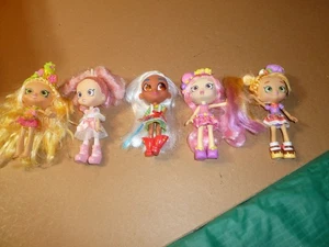 Menge 5 Shopkins Shoppies 5" Puppen Figuren, Pam Cake, Sallee, Pirovetta, - Bild 1 von 4