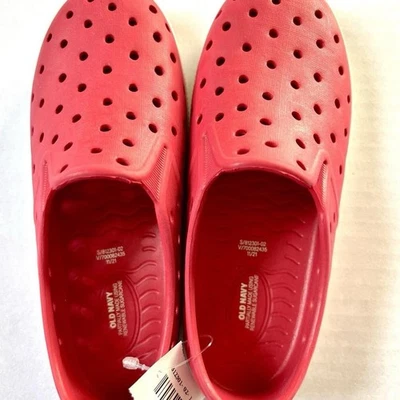 Sin cordones perforados unisex rojo marino antiguo talla niños 11 nuevos con etiquetas Foto 1 de 3