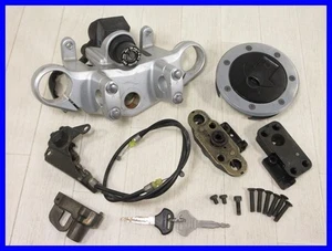 2003 Kawasaki 99-05 ZR750 ZR7S Ignition Switch Seat Tank Cap Latch Key Lock Set - Picture 1 of 8