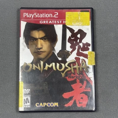 Onimusha Warlords PlayStation 2 PS2 Video Game Complete Capcom Greatest Hits - Image 1 of 4
