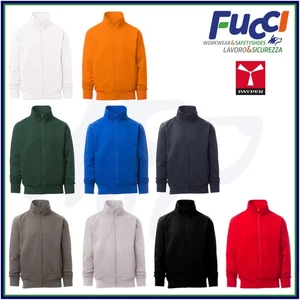 Felpa da Lavoro Uomo Payper ALABAMA Zip Intera Tasche con Zip Cotone Invernale - Foto 1 di 11