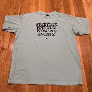 Everyone Watches Women's Sports T Shirt - New York Liberty x Together - Size L - Picture 1 of 6