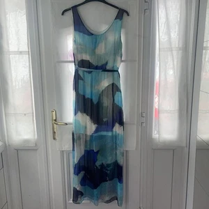 Ladies Phase Eight Silk Sleeveless Dress Uk 12 - Picture 1 of 12