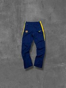 Nike Barcelona Vintage Trackpants Blau Gelb S Nylon Trainingshose - Bild 1 von 5