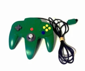 Mando Nintendo OEM verde para N64 Nintendo 64 muy bueno 7E - Imagen 1 de 3