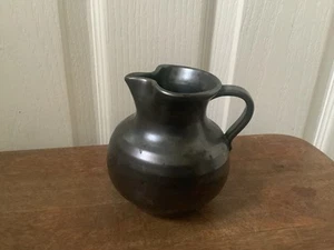 Vintage Prinknash Pottery Grey Gun Metal Pinched Spout Milk/Cream Jug - Picture 1 of 4