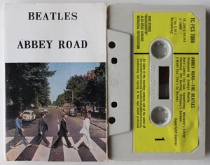 THE BEATLES - ABBEY ROAD (TCPCS7096) EARLY  1970s UK CASSETTE GREEN LABELS DP - Picture 1 of 4