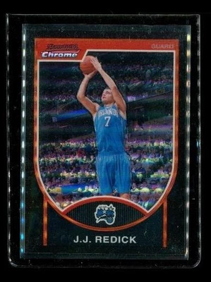 2007-08 Bowman Draft Picks & Stars Chrome Black Refractor /199 JJ Redick #48 - Image 1 of 2