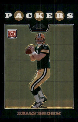 2008 Topps Chrome #TC167 Brian Brohm RC - Image 1 of 2