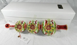 Lot #27 - Christopher Radko Ornament - Emperor's Finial Tree Topper w/ box + tag - Picture 1 of 5