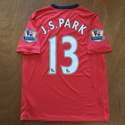 Camiseta local Nike Manchester United 2009/2010 - Park Ji-sung #13 - talla MED Foto 1 de 4