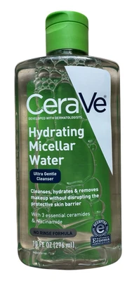 Limpiador facial ultra suave con agua micelar hidratante CeraVe - 10 oz Foto 1 de 2