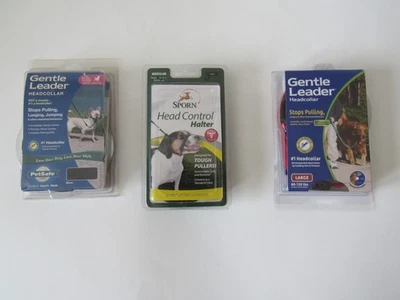 NUEVOS COLLARES LEADER O SPORN SUAVES PARA PERROS (Pequeños, M o L) $10-$12 cada uno Foto 1 de 4