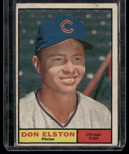 1961 Topps Don Elston 169 Chicago Cubs - Bild 1 von 2