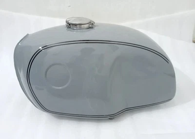 BMW R100 RT RS R90 R80 R75 GRAY PAINTED STEEL PETROL FUEL GAS TANK +CAP |Fit For - Изображение 1 из 4