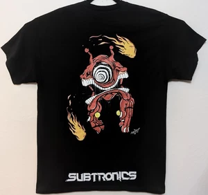 Subtronics x Aaron Brooks große schwarze Hemdtasche 21" W x 29" L - Bild 1 von 17