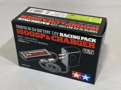 TAMIYA RC 7.2V Racing Battery Pack 1600SP and Charger Set 55096 - Image 1 of 3