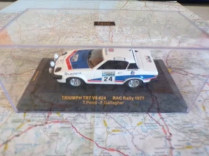 TRIUMPH TR 7 V8 n°24 RAC Rallye 1977 Pond  IXO Boutique 1/43 - Picture 1 of 2