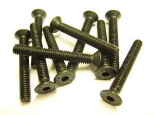 10x Stahl Senkkopfschrauben M4x30 DIN7991 10.9 Senkschraube - Foto 1 di 1