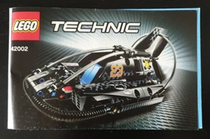LEGO TECHNIC Manuals 42002 Hovercraft Instructions only - Picture 1 of 3