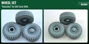 Miniarm MA-35085 1/35 Ural Truck Road Wheels Set "Natashka" (7pcs) - Picture 1 of 1