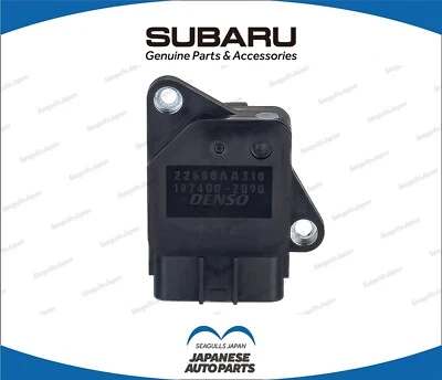 Genuine MASS AIR FLOW SENSOR MAF 22680AA310 F/S Subaru - Image 1 of 2