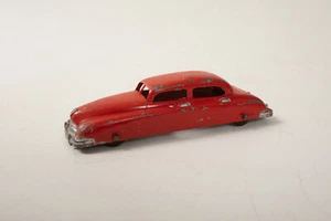 Tootsie Toy 746 (B3L) Streamlined Red Sedan (JSF6) 6" USA Diecast Car Automobile - Picture 1 of 6